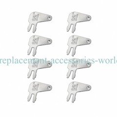 10pc 8H5306 8H 5306 Aftermarket Forked Keys For Caterpillar Switch 7N0718