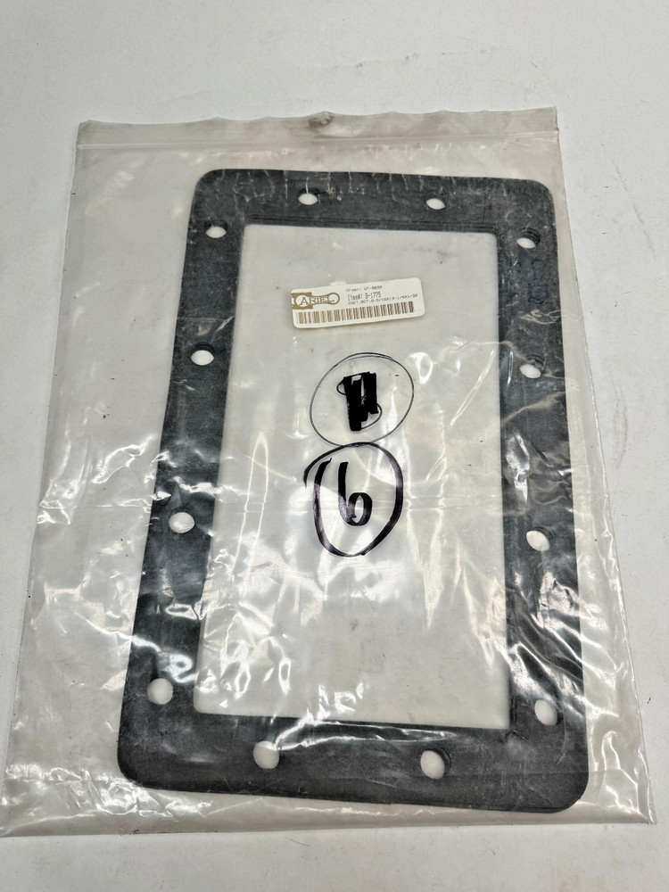 (6-PACK) ARIEL B-1775 Gasket, Rectangle, 8-5/16 in x 13-1/4 in x 1/32 in