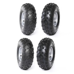 8 Inch Wheel 19×7-8 4 Lug 88mm Bolt ATV Go Kart Mower 4 Pack