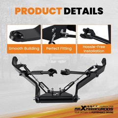 3-Point Hitch for Kubota BX1870 BX1880 BX2200D BX2230D BX22D Black Steel
