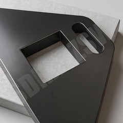 China Mini Excavator Drive Motor Reinforcement Brackets With Tie Down Slot
