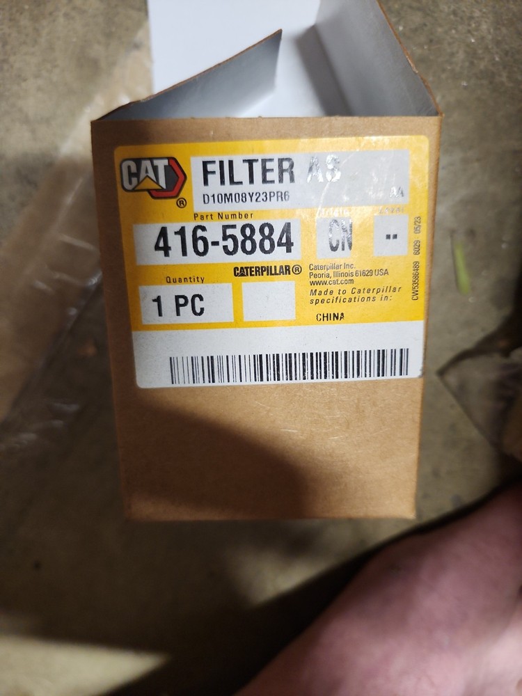 Fuel Filter 416-5884 for Caterpillar CAT Skid Steer Loader 277D 279D 289D