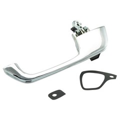 TRQ Left and Right Exterior Door Handle Set Drivers Side Compatible with 73-9…