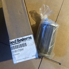 Genuine Allied Systems Hyster 219172W Strainer W5C, W6F, W6G, W8L, W12E