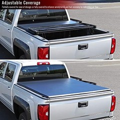 Fits 09-21 5’8″/ 5.7’/ 68″ Short Bed Trifold Tonneau Cover