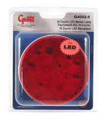 Grote G4002-5 Hi Count Red 4″ LED Stop Tail Turn Light