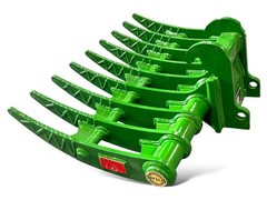 JMA 42″ Mini Excavator Brush Rake – Bobcat E35 E26 E50 E42 X-Change