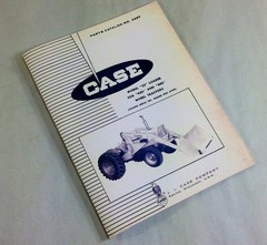 J I Case Model 22 Loader For 430 440 Wheel Tractors Parts Catalog Manual A689