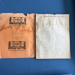 Rare OEM Universal & Standard Tractor MAINTENANCE MANUAL Minneapolis, Moline Co.