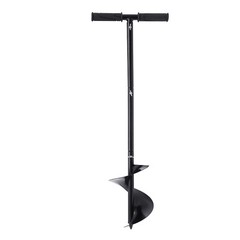 Manual Garden Hole Digging Drill Bit, T-shaped Hand Drill Auger Post Hole Digger