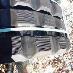 Pair of Bobcat T180 T190 T550 T570 T590 Rubber Tracks 320x86x49 C Patern ITR