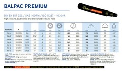 104″ Long X 1/4″ Hydraulic Hose, 3/8″ O-Ring Face Seal Fittings
