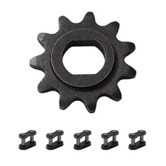 11T Teeth 25H Chain Motor Sprocket with Master Links Replacement fo Style: 11T