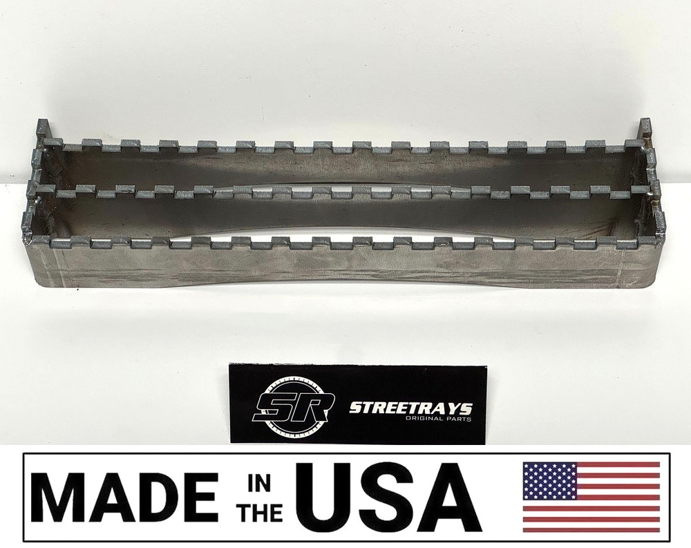 [SR] Universal 4″x16″ Weld-On Steel Step 1/4″ Thick Tractor Skid Steer Forklift