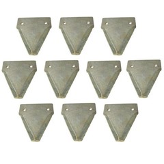Qty: 10 Sickle Sections Fits Ford/New Holland Replaces 212-061