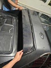 MR2Heaven 1985-1989 AW11 Exterior C Trim Roof Panel/Visor – Carbon Fiber