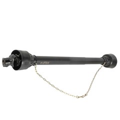 VEVOR PTO Shaft PTO Driveshaft for Tractor 1-3/8″ Spline/Round Ends 39-55″ Black