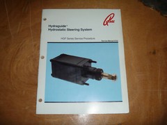 Ross Hydraguide Hydrostatic Steering System HGF Shop Service Repair Manual
