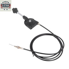 Excavator Throttle Control Cable 35 Inches Manual Throttle Wire