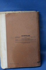 Caterpillar No. 112 Motor Grader Parts Shop Manual Book Catalog Reference 34997