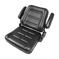 Universal Forklift Riding Lawn Mower Tractor Seat Back Adjustable w/Armrest
