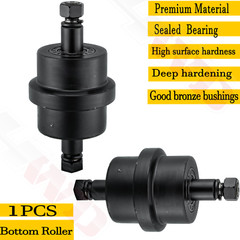 Black Track Roller Bottom Roller For Bobcat 331 325 Excavator Undercarriage