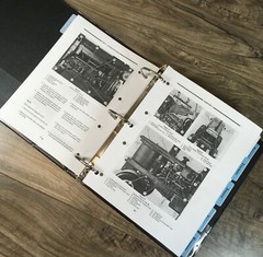 Ford Tw25 Tw35 Tractor Service Parts Operators Manual Shop Repair Set Catalog