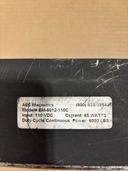 AEC Electromagnet, 6,000 LBS. 120V