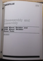 CAT CATERPILLAR 525B 535B SKIDDER ENGINE & POWER TRAIN SERVICE REPAIR MANUAL