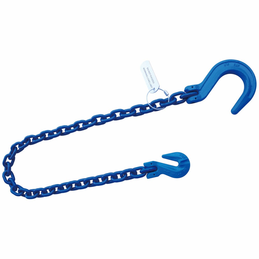 5/16″x3′ Grade 100 Recovery Chain Foundry Hook and Grab Hook