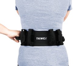 Transfer Belt with Handles by TKWC INC – #2305 – 1 Count (Pack of 1), Black