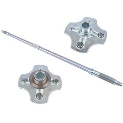 Axle Shaft & Wheel Hubs Kit for Honda Foreman 500 TRX500FE TRX500FM ES S Rear