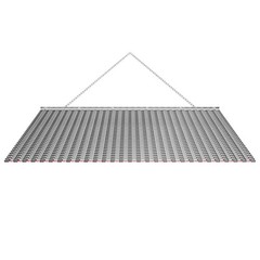 Uimoso 6 x 3 ft Chain Harrow Rake for ATV, UTV, and Tractor Use