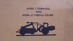 LETOURNEAU EQUIP. #FORM PC 264 MODEL C TOURNAPULL W/ MODEL LP CARRYALL CATALOG