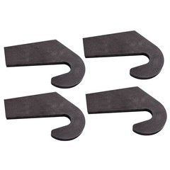 4 Mounting Brackets for Pin Type over the Bucket Loader Pallet Forks Weld On new