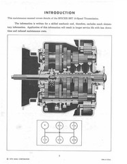10 SPLIT-TORQUE TRANSMISSION Service Manual Fits SPICER SST 10-Speed 1970 B23313