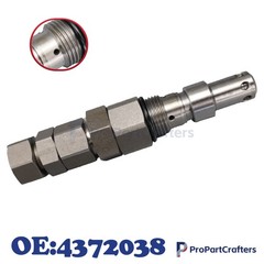 Main Relief Valve For Hitachi Excavator EX200-5 SH200-A3 ZAX200 DH220-5 4372038