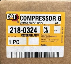 Cat 218-0324 Caterpillar 2180324 Air Conditioner Compressor. Genuine Cat