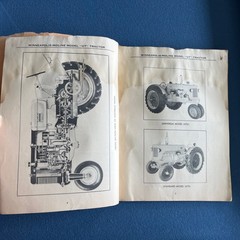 Rare OEM Universal & Standard Tractor MAINTENANCE MANUAL Minneapolis, Moline Co.
