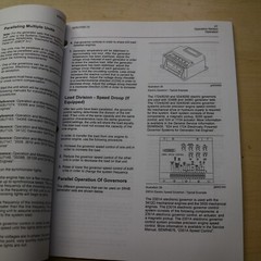CATERPILLAR SR4 SR4B GENERATOR CONTROL PANEL Owner Operation Maintenance Manual
