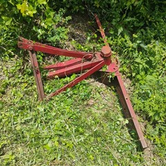 3-point rear grader blade attachment for a tractor