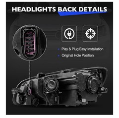 2012-2015 Volkswagen Passat Headlight Assembly Halogen Passenger RightVW2503148