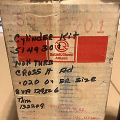 NOS OEM Detroit Diesel Cylinder Kit .020 Over Series 71 IL71 V71 5149301