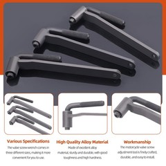 Tanstic 5Pcs Motorcycle Engine Valve Adjustment Tool Set, 8mm 9mm 10mm Valve Scr