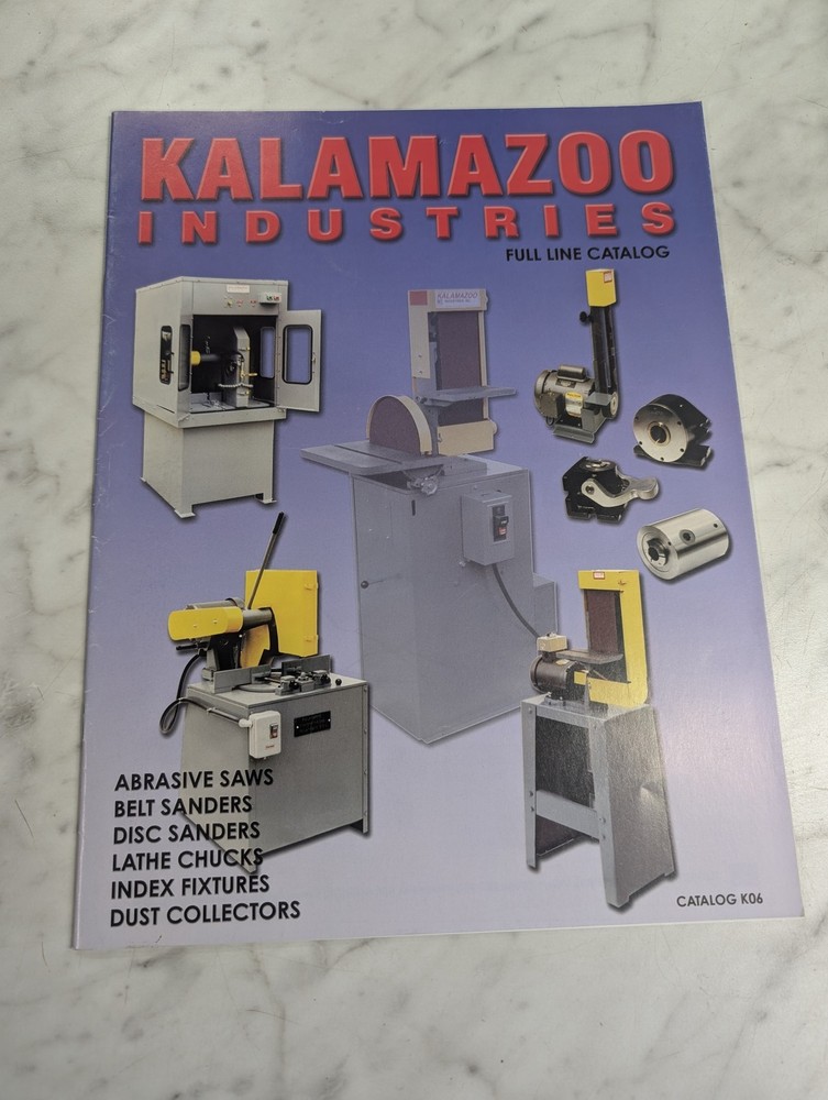 KALAMAZOO INDUSTRIES FULL LINE CATALOG SALES BROCHURE LITERATURE K06