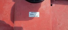 Heavy-duty red Bush Hog 3008-2 8′ rotary cutter.