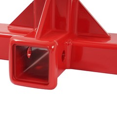 3 Pt Gooseneck Ball Hitch Adapter 2″ Receiver Trailer Drawbar For Cat1 tractors