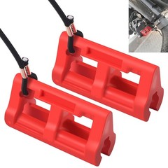 4″ Steer Stop Outboard Hydraulic Steering Lock, 4 inches, Red
