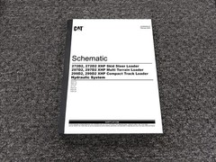Caterpillar 297D2 XHP Multi Terrain Loader Hydraulic Schematic Diagram Manual
