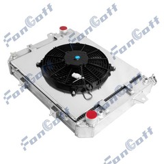 4 Row Radiator Shroud Fan 440211-00010 Fit 2012+ Doosan Daewoo G20P-5 GM 3.0L LP